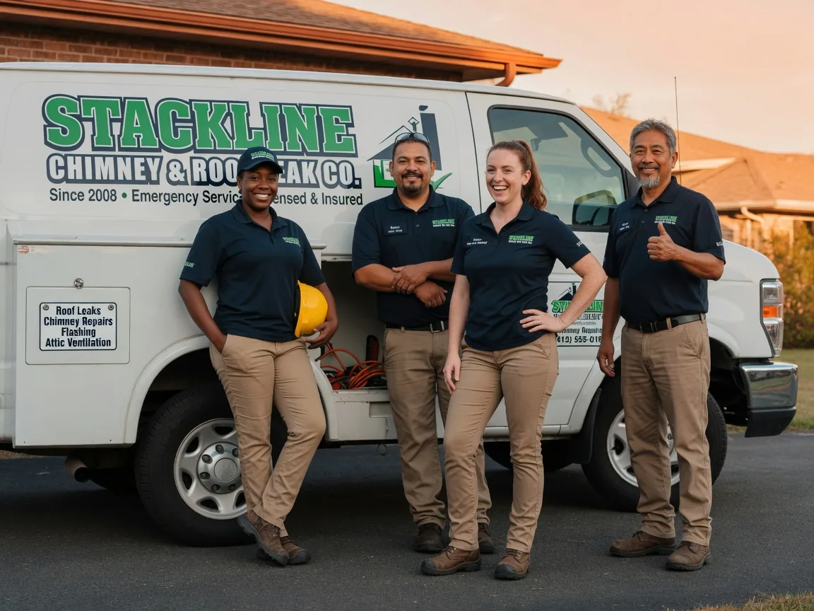 Chimney flashing repair company in Hinckley, ME